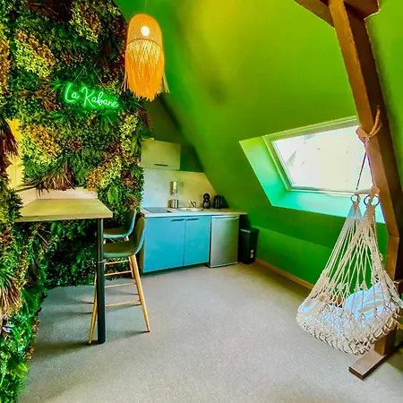 La Kabane , Proche Centre Et Avec Expérience Décoration Jungle Unique Appartement *