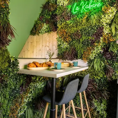 Appartement La Kabane , Proche Centre Et Avec Expérience Décoration Jungle Unique Le Portel